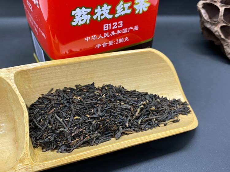 Golden Sail Brand China Lichee Flavored Black Tea Lychee Black Tea 200g B123