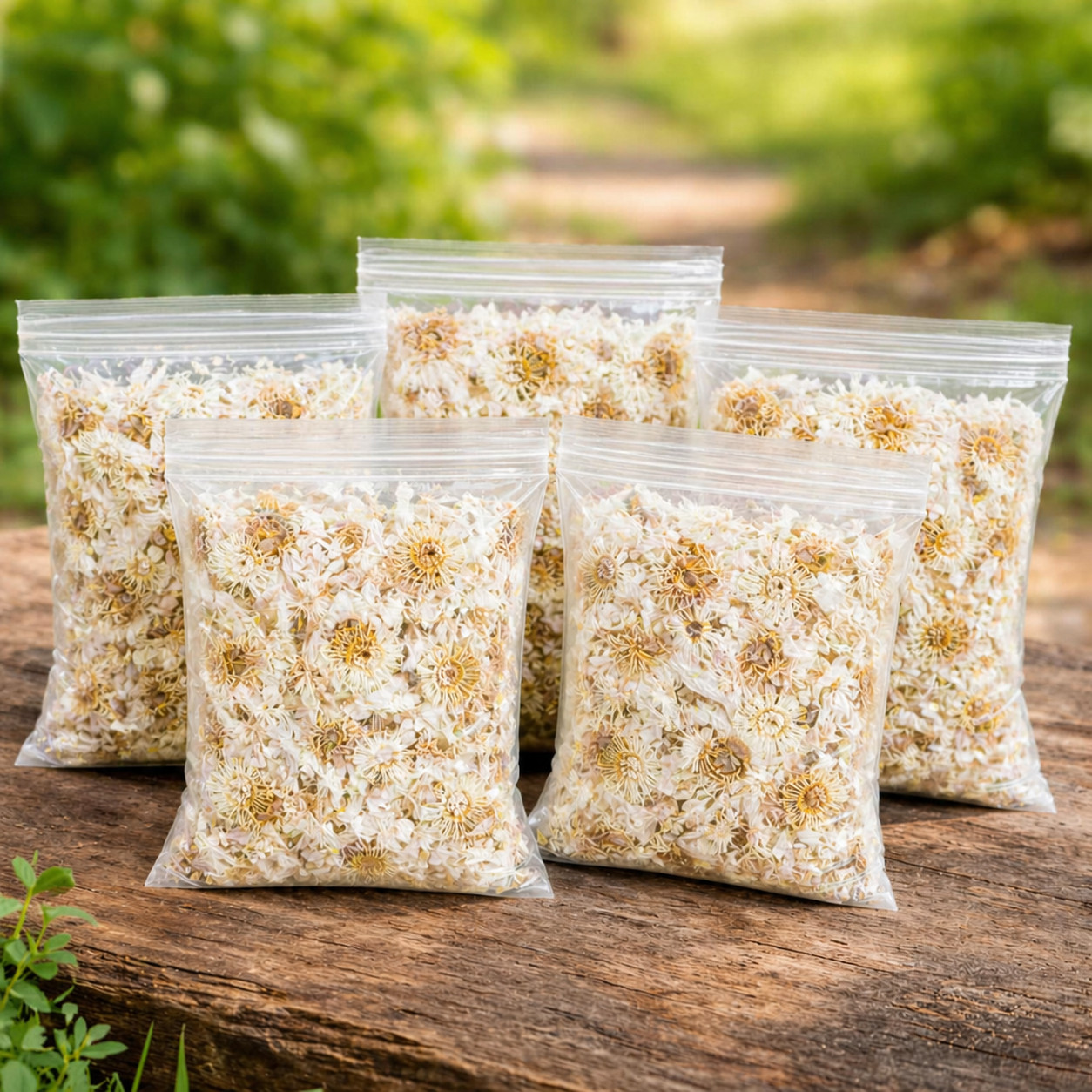25g White Lotus Flowers • Premium Grade • Nelumbo nucifera • 100% Natural