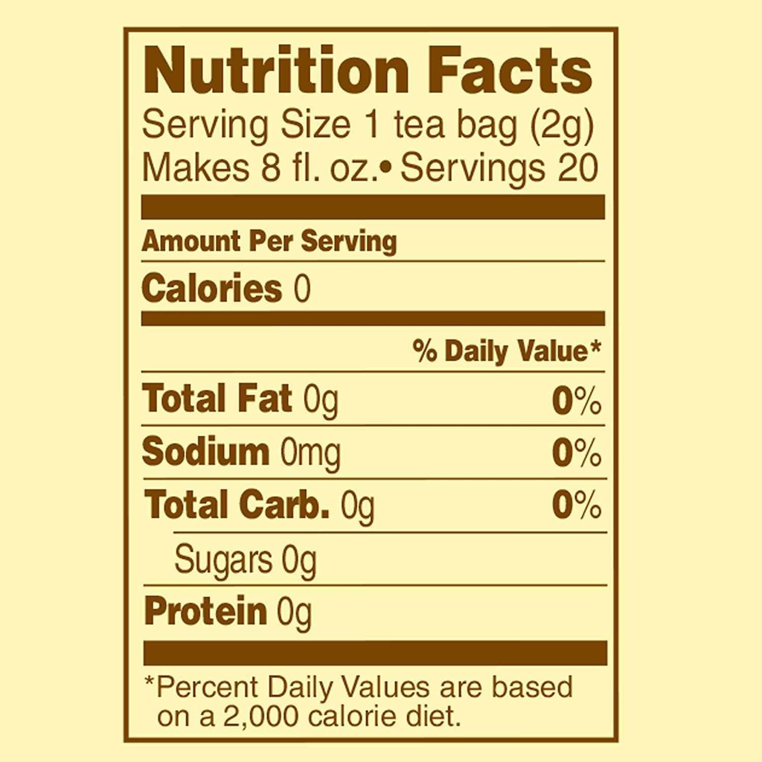 Celestial Seasonings Herb Tea True Blueberry 20 Bag (Pack Of 2)
