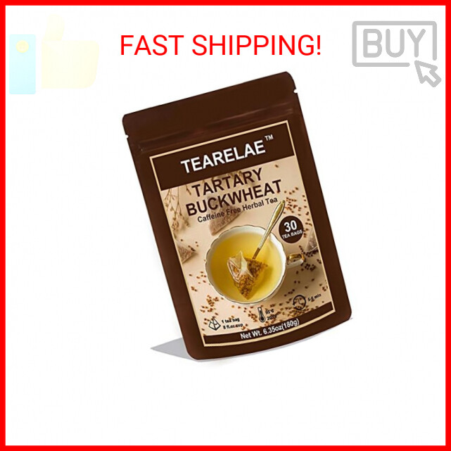 TEARELAE – Himalayan Tartary Buckwheat Teabags 6.35oz/180g (6g x 30 Bags) – Pure