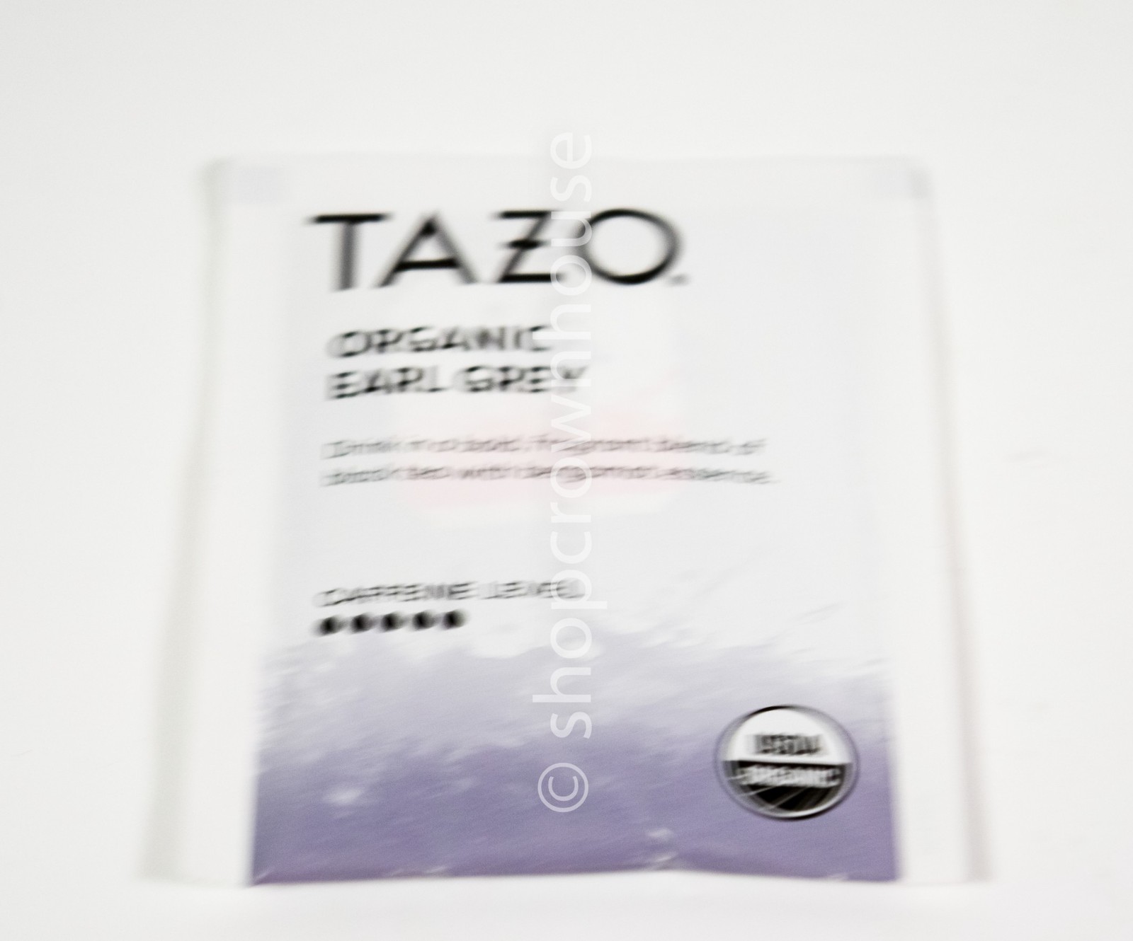 15 Tazo Organic EARL GREY Tea sealed Bag Non GMO