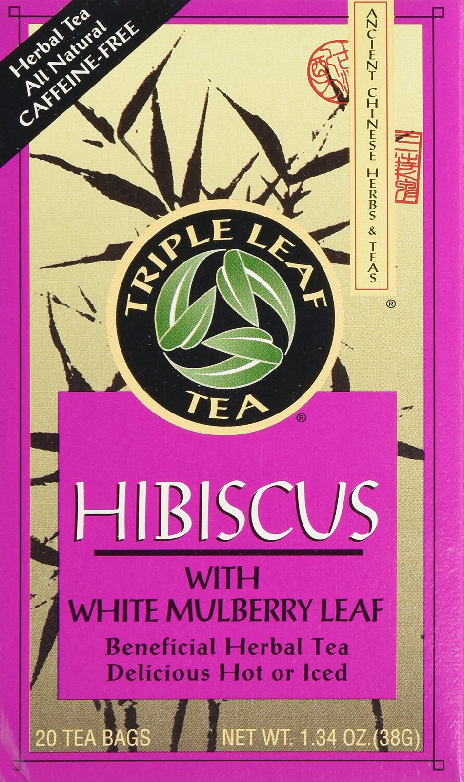 Bags Hibiscus White Mulberry, 1.34 Oz, 20 Count