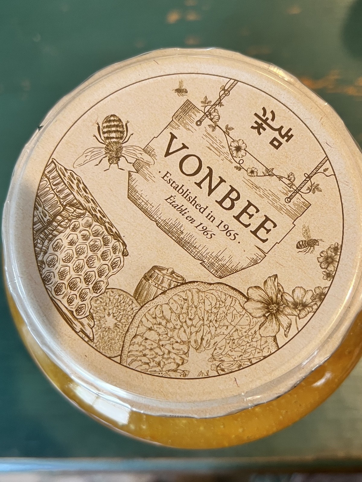 VONBEE HONEY CITRON & GINGER TEA 4.4 Lb