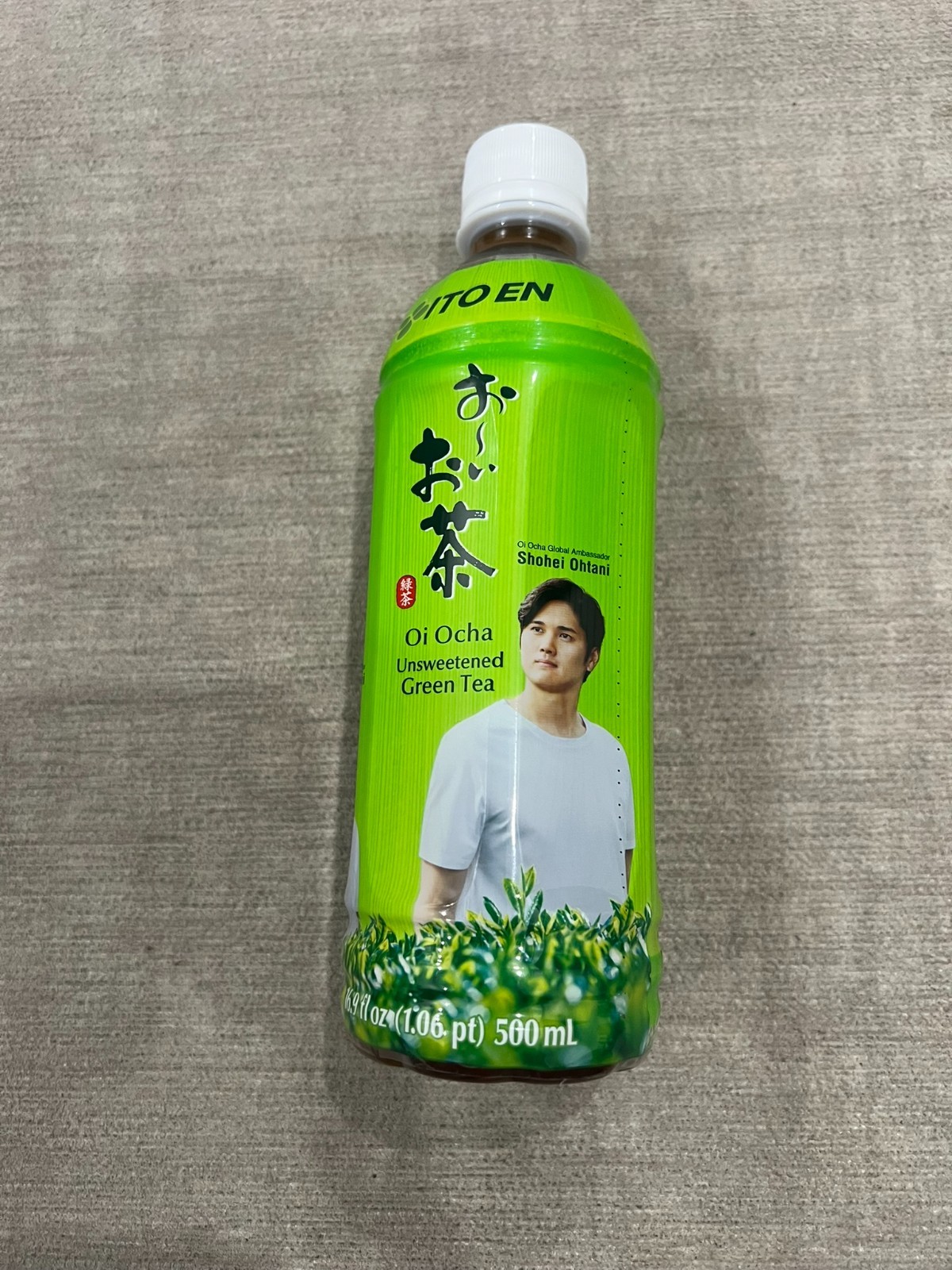 NEW SEALED Ito En Oi Ocha Unsweetened Green Tea Bottle – Shohei Ohtani / Dodgers