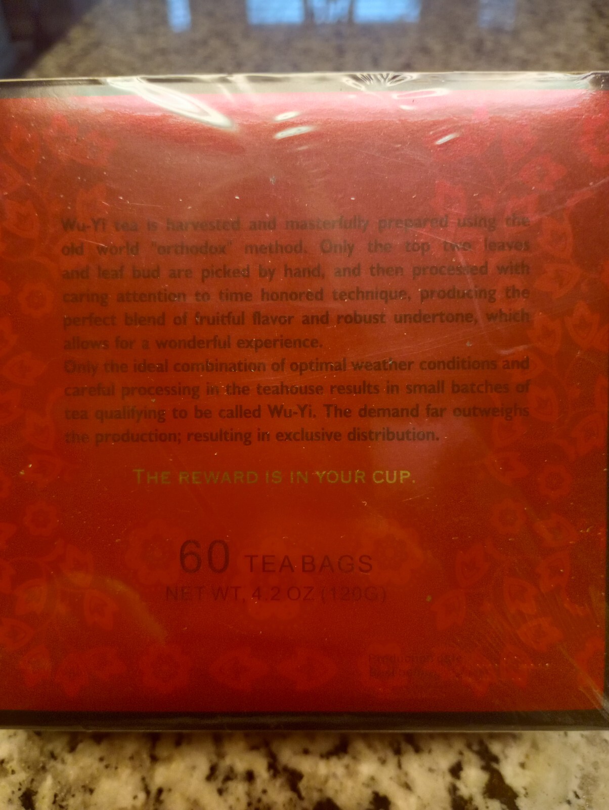 Authentic Wu Yi Source Oolong Tea 60 Premium Tea Bags