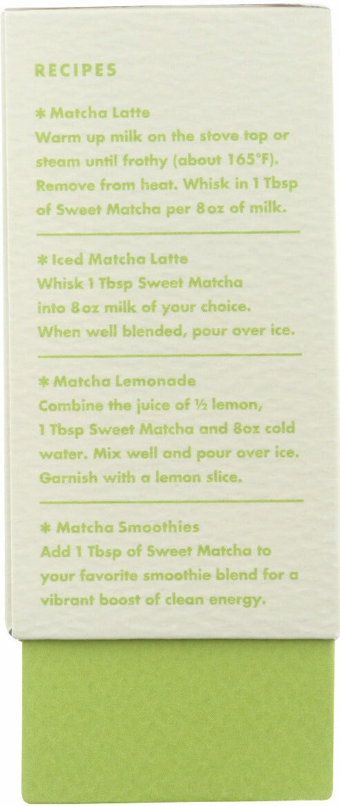 Rishi Tea Sweet Matcha – 4.4 oz (Pack of 2)