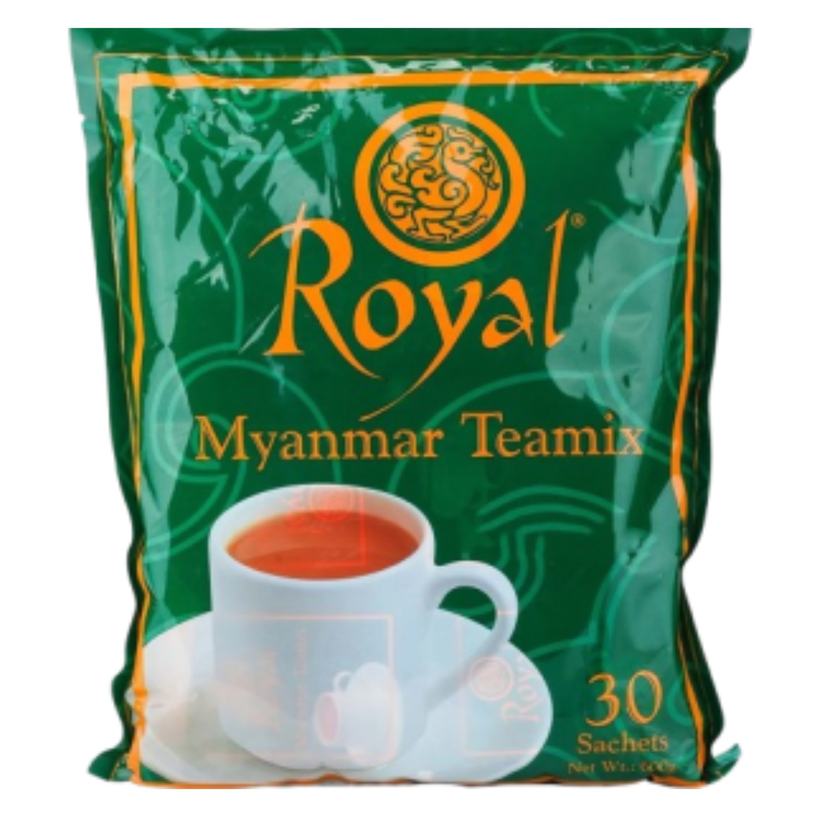 Royal Myanmar Tea Mix 30 Sachets Burmese Milk Tea | Laphet Yay Instant