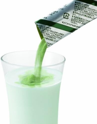 Yamamoto Kanpoh Kale Aojiru Powder Vitamin Calcium Omega 3 Green Juice 3gx44pk