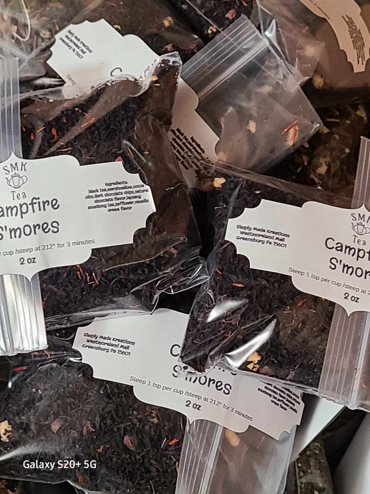 Black Loose Leaf Tea Lots of Varieties