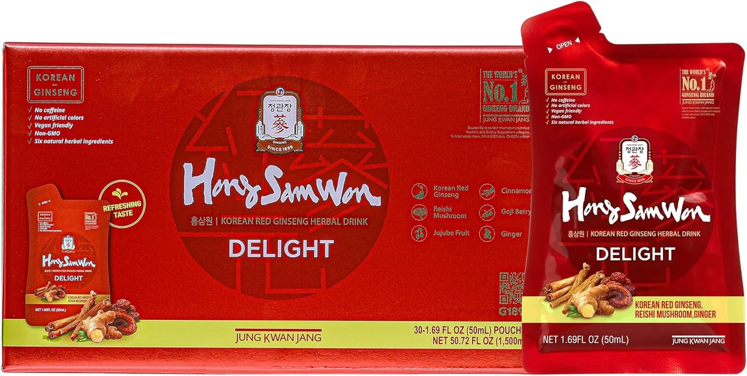 Guilt-Free Korean Ginseng Energy Drink with Lime, 3 Vitamins & 9 Amino Acids