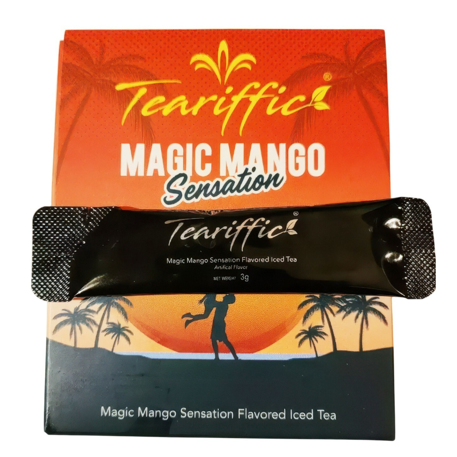 TEARIFFIC Magic Mango Sensation Sexual Men Herb Energy Coffee Tea Boost Sachets
