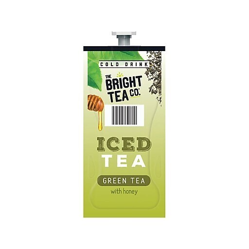 The Bright Tea Co Iced Green Tea with Honey 100 Freshpacks