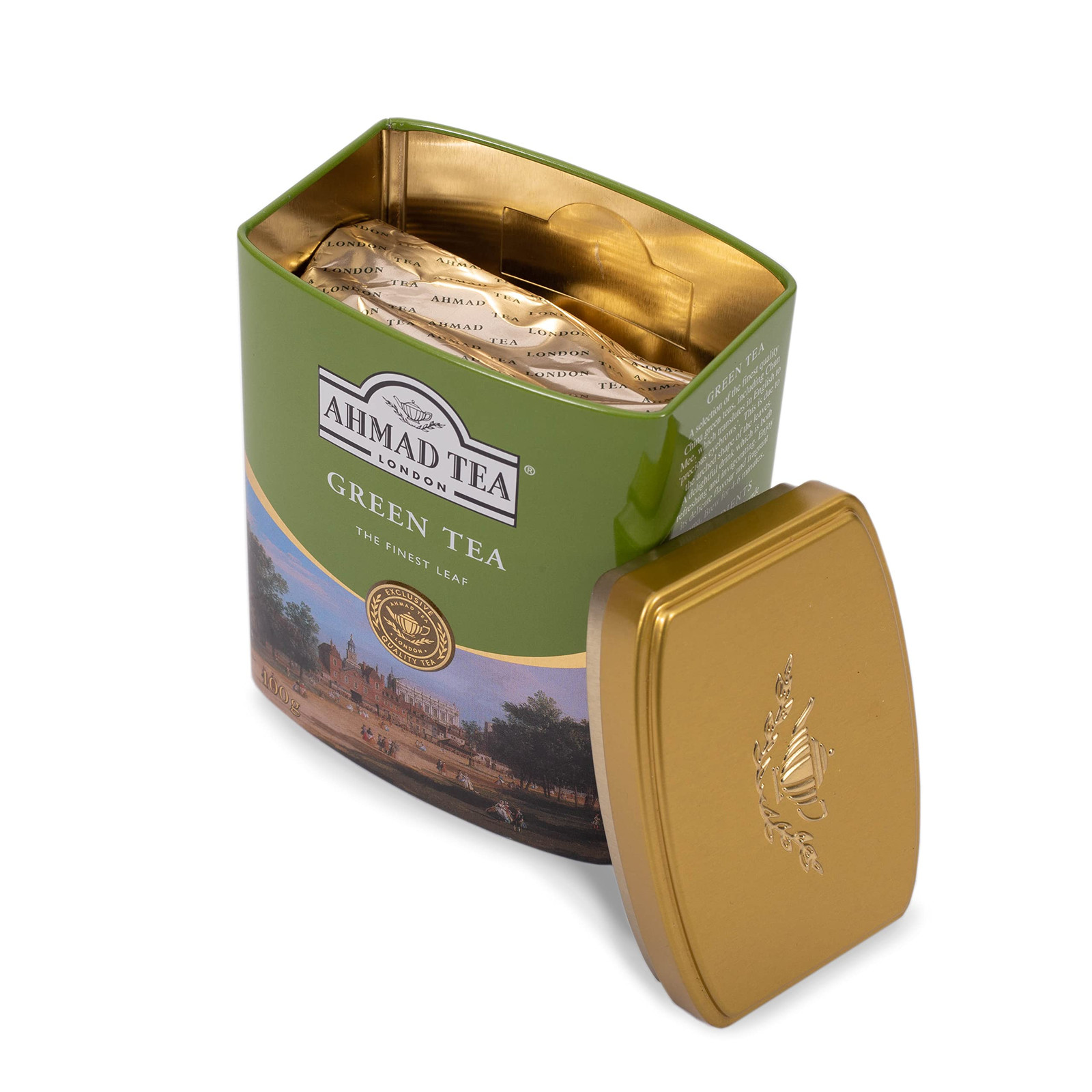 Ahmad Tea Green Loose Leaf 100g Natural Flavor Antioxidant Heart Health