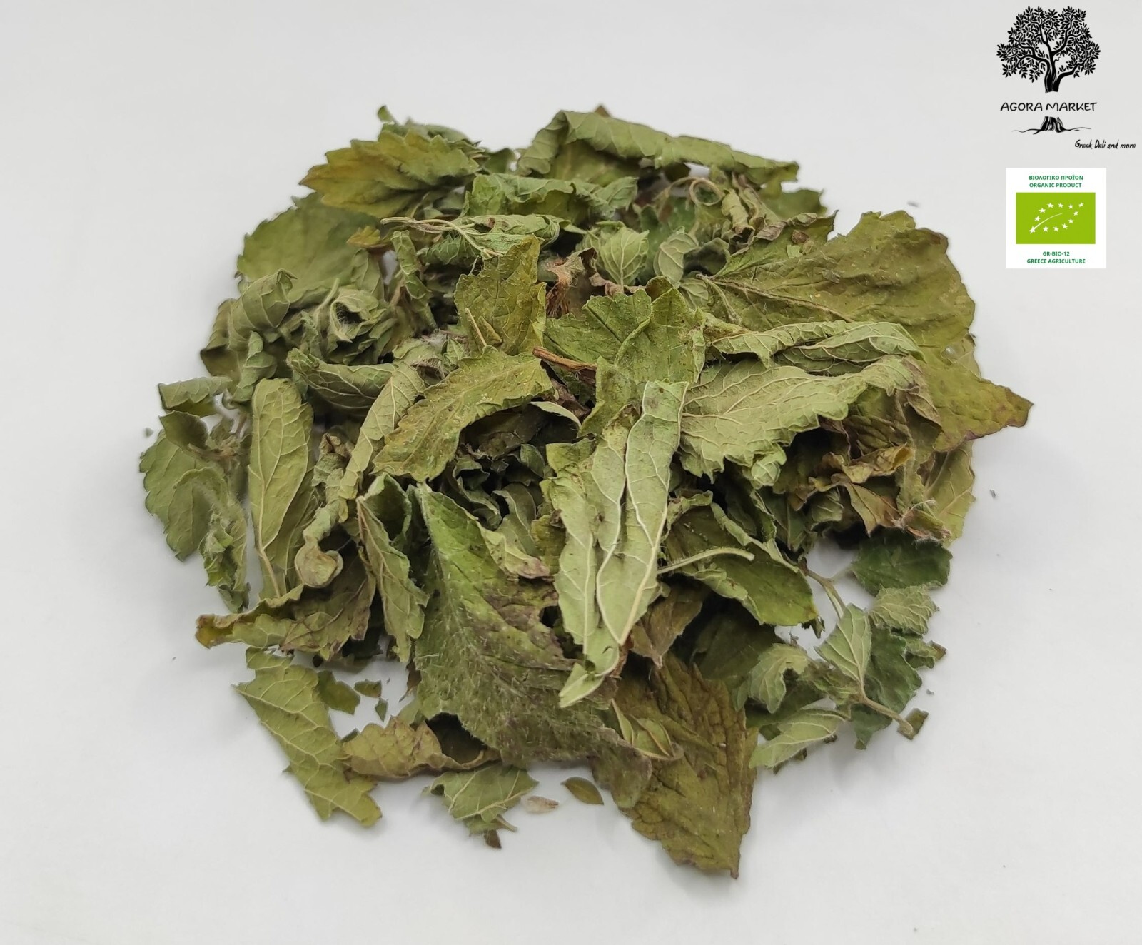 Certified Organic Greek Lemon Balm Dried Leaves 25 g – 1.95 kg Harvest June 2025