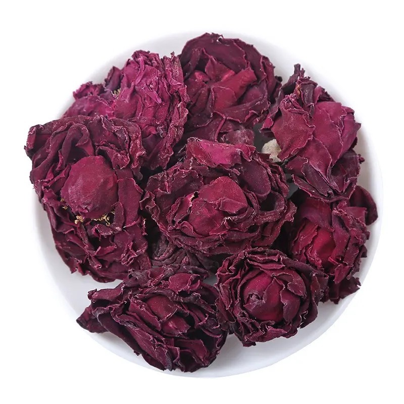 Premium 250g food-grade rose buds. Freeze-dried for tea and baking