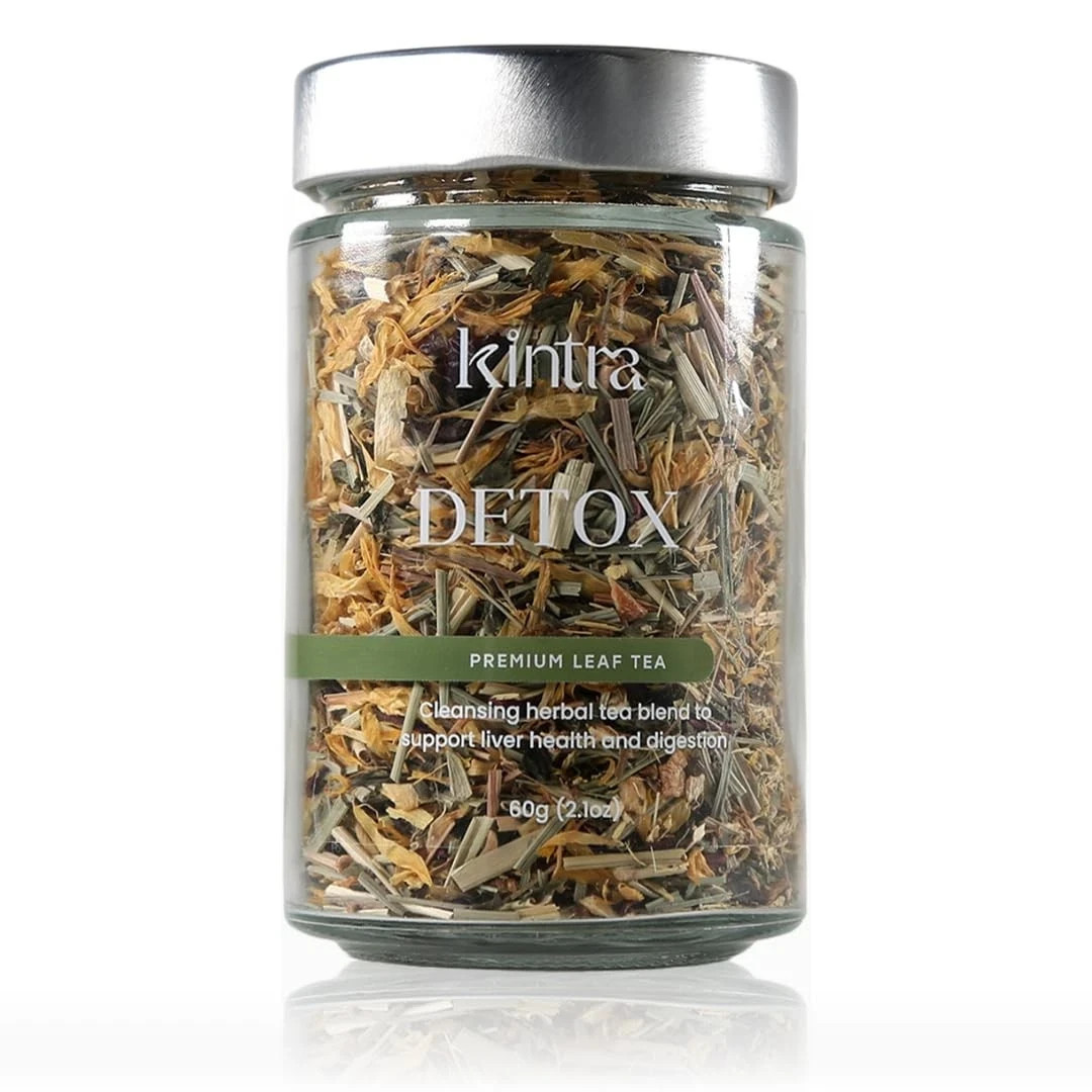Kintra Food Detox Loose Leaf Herbal Tea Jar, 60g