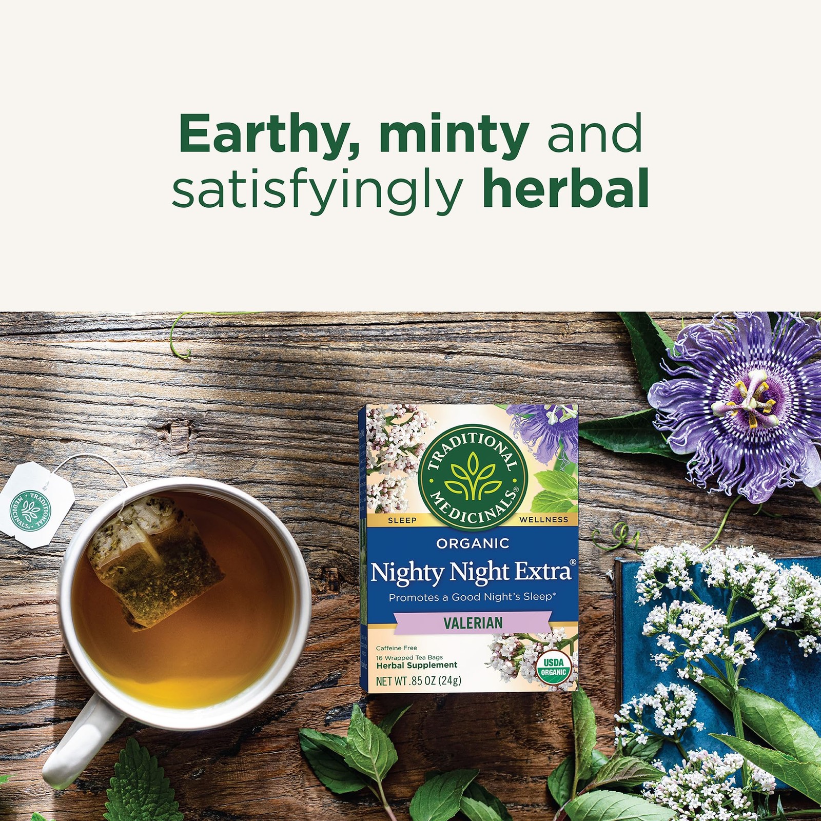 Traditional Medicinals Organic Nighty Night 16 count (Pack of 1), No Color