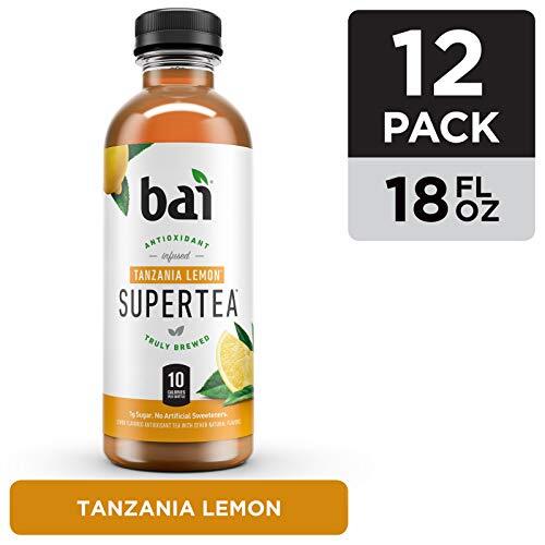 Bai Iced Tea Tanzania Lemon Antioxidant Infused Supertea Crafted with Real Te…