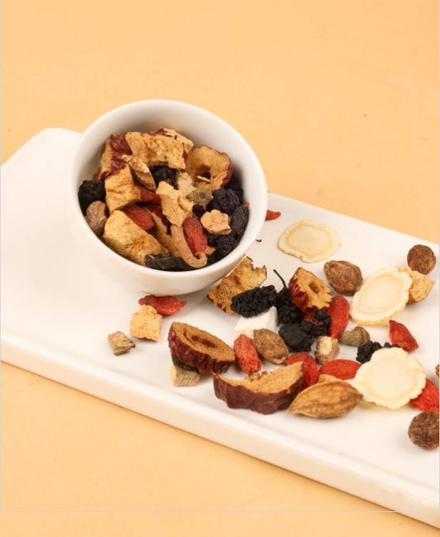 Kidney Ginseng Five Treasure Tea -Eight Treasure Tea with Wolfberry & Mulberry