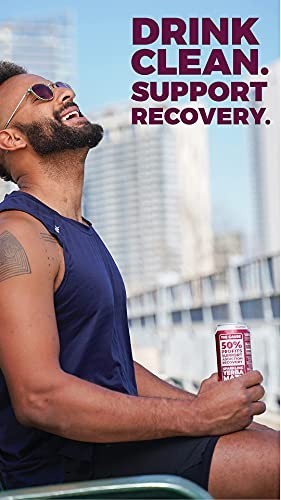 CLEAN Cause Blackberry Yerba Mate Sparkling Tea 12-Pack 16oz Cans