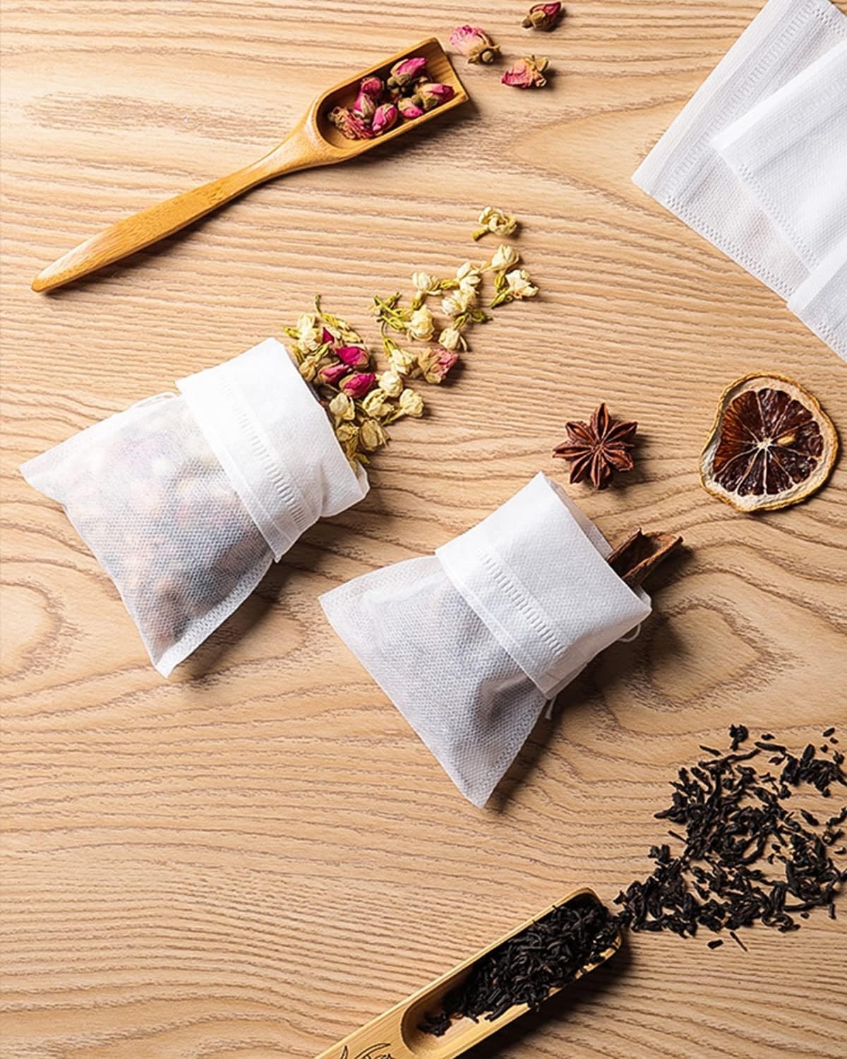 200pcs Disposable Tea Bags for Loose Leaf Tea, Tea Filter Bags with Free Tea …