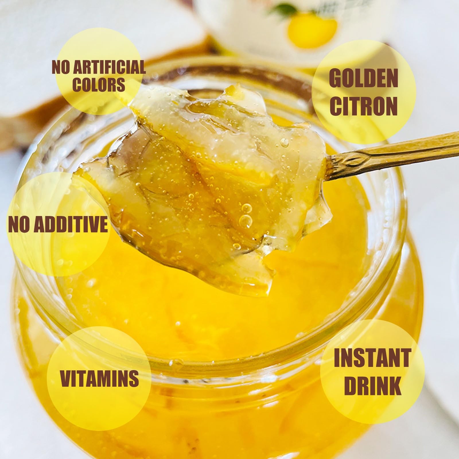 Apexy Authentic Korean Honey Citron Tea With Ginger, 35.27 Fl Oz (Pack of 1)