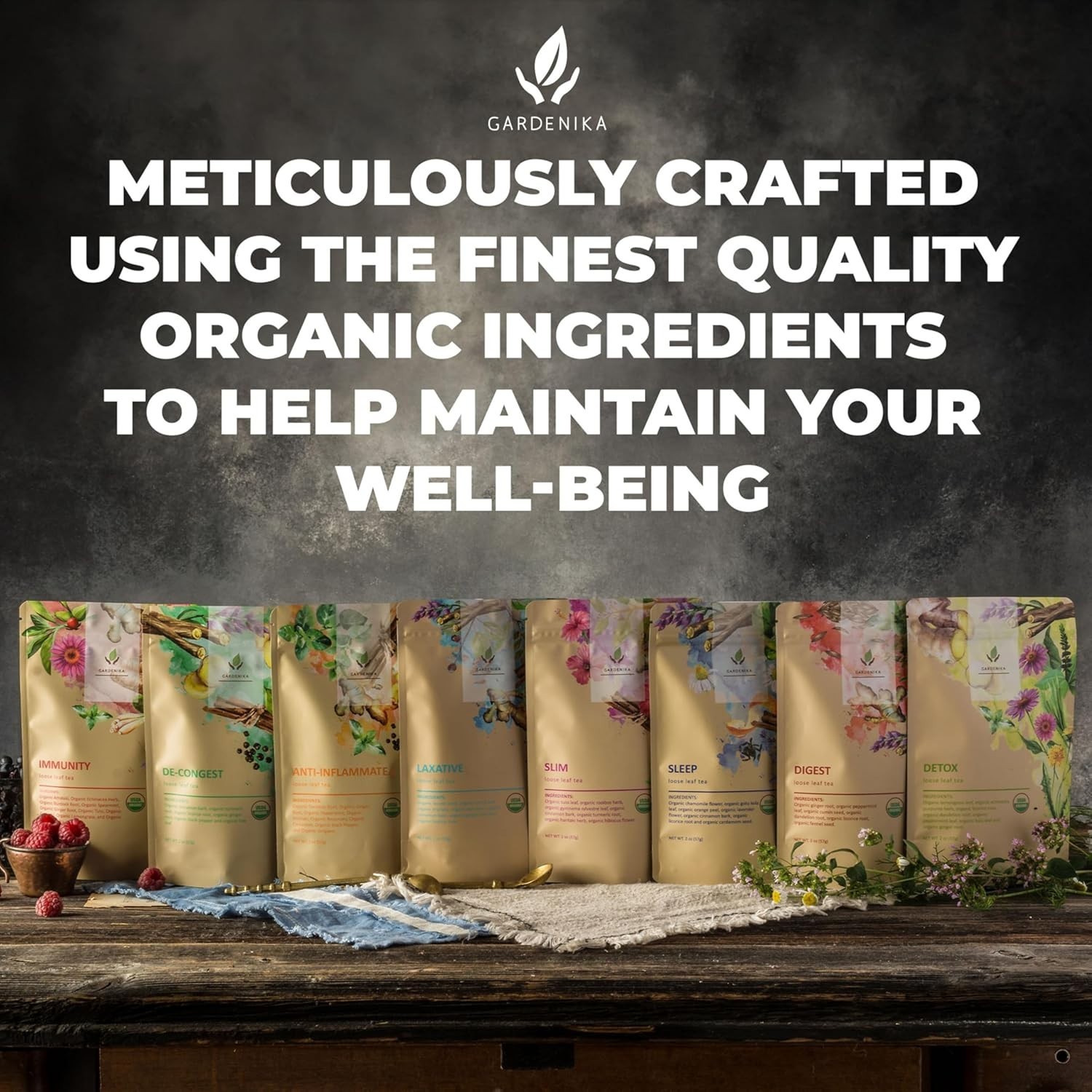 Gardenika Organic Flamma-tea Loose Leaf Turmeric Ginger Tea | with Cinnamon …