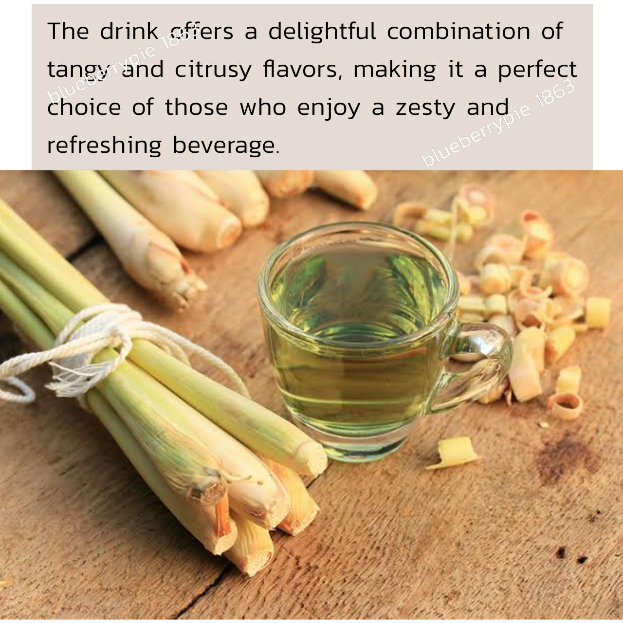 Doi Kham Instant Lemon Grass Drink Less Sugar Formula (10g. x 12sachets)