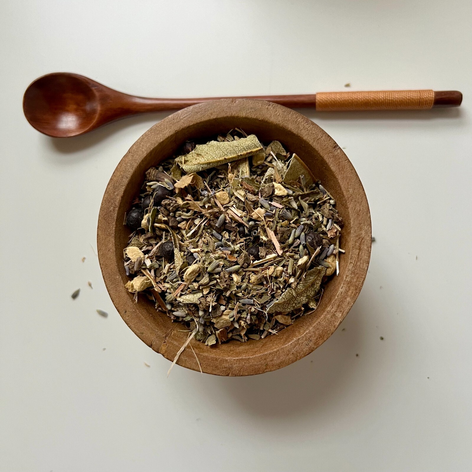 Organic Bitter Comfort Tea 4oz 32 Servings Loose Herbal Tea Caffeine Free