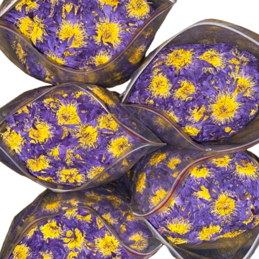 Dried Blue Lotus Flower Tea Nymphaea Caerulea 100% Organic ( 50 g )
