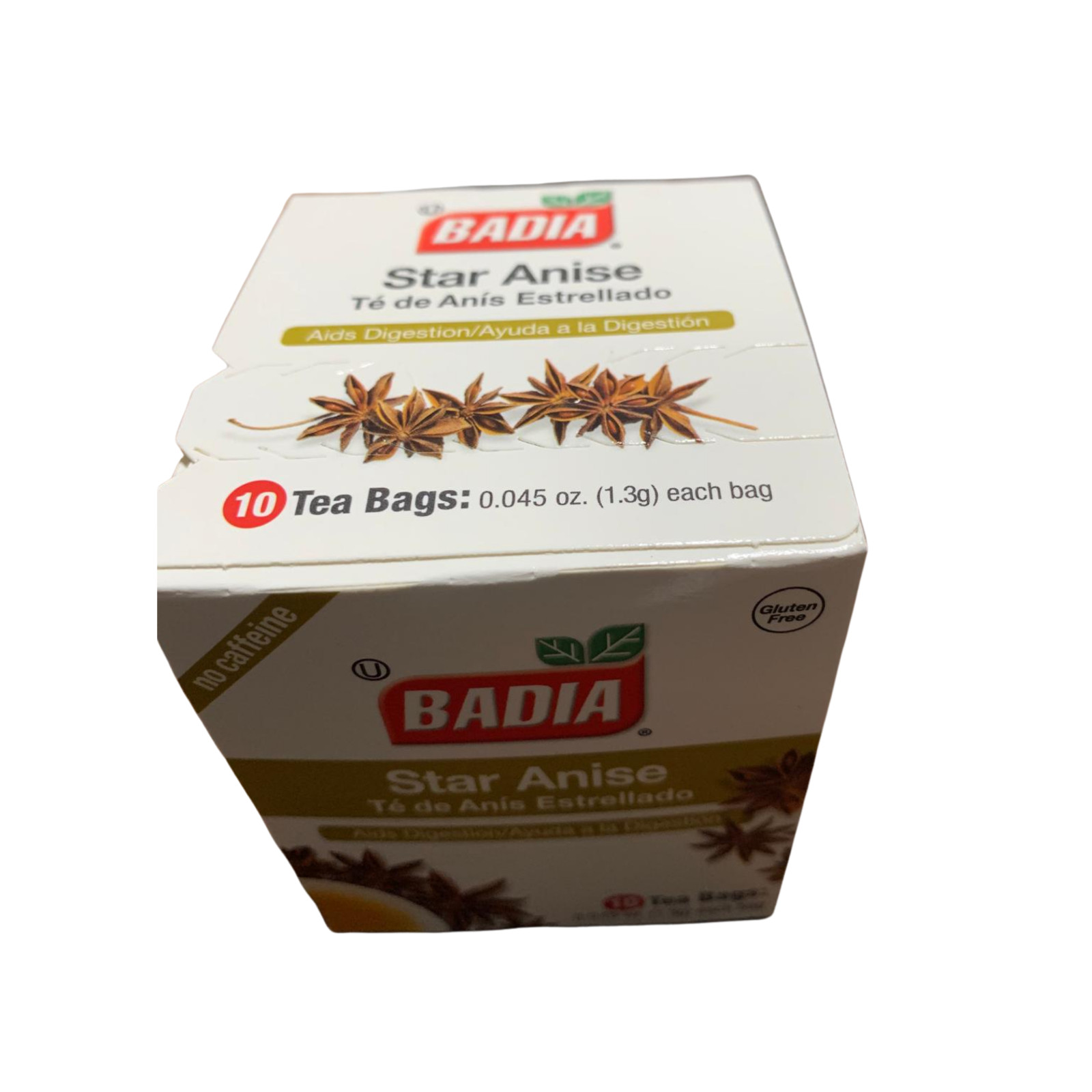 Badia Star Anise Tea 10 Tea Bags Caffeine Free Gluten Free Herbal Tea