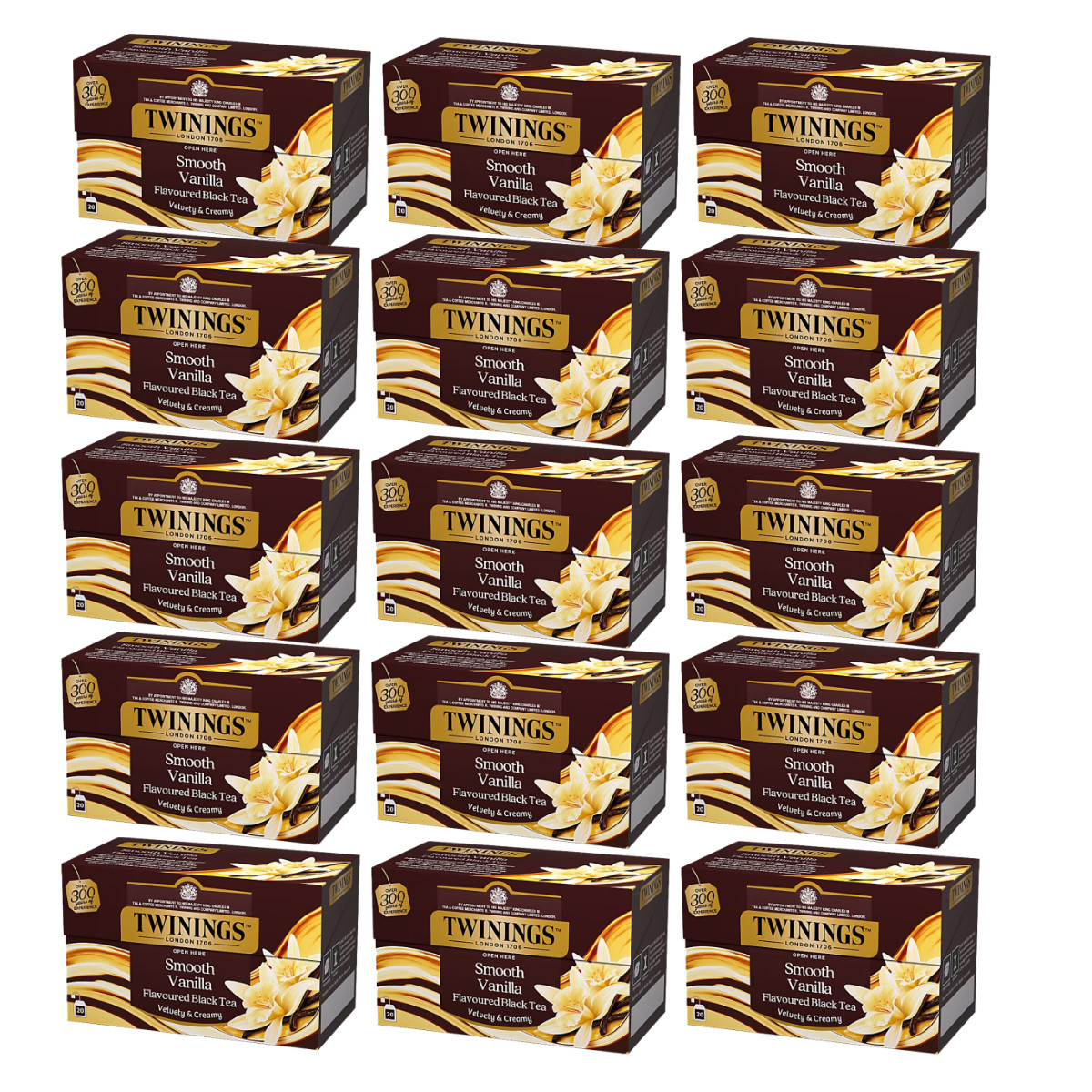 Twinings Smooth Vanilla Black Tea 20 Bags Choose 1 2 5 10 15 Packs