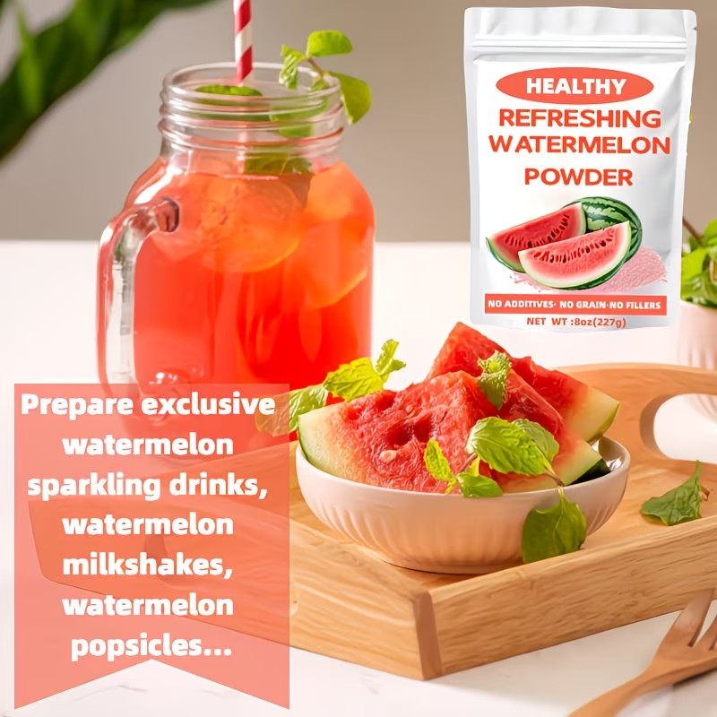 8 Ounces Watermelon Powder Taste the Fresh Chill of Summer in Every Smoothie