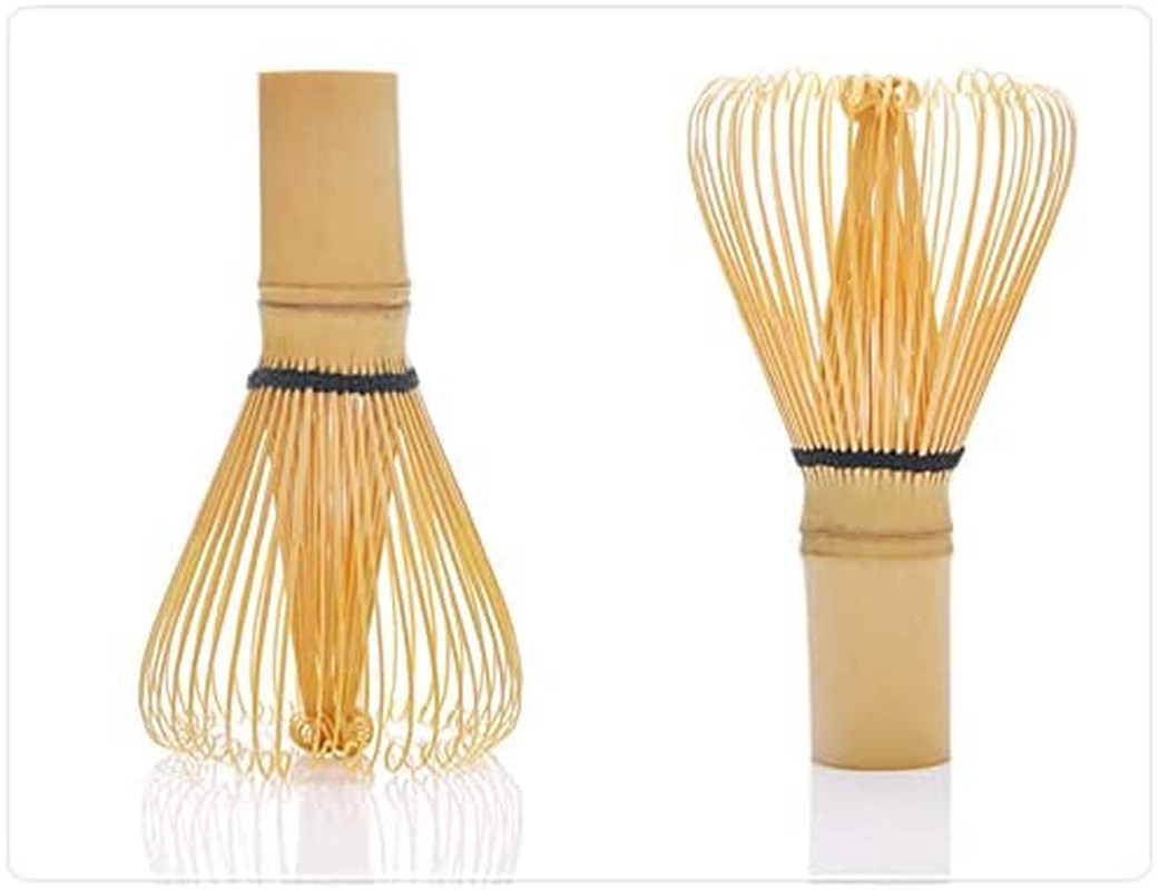 Premium Handcrafted Golden Bamboo Matcha Whisk – Traditional Japanese Chasen