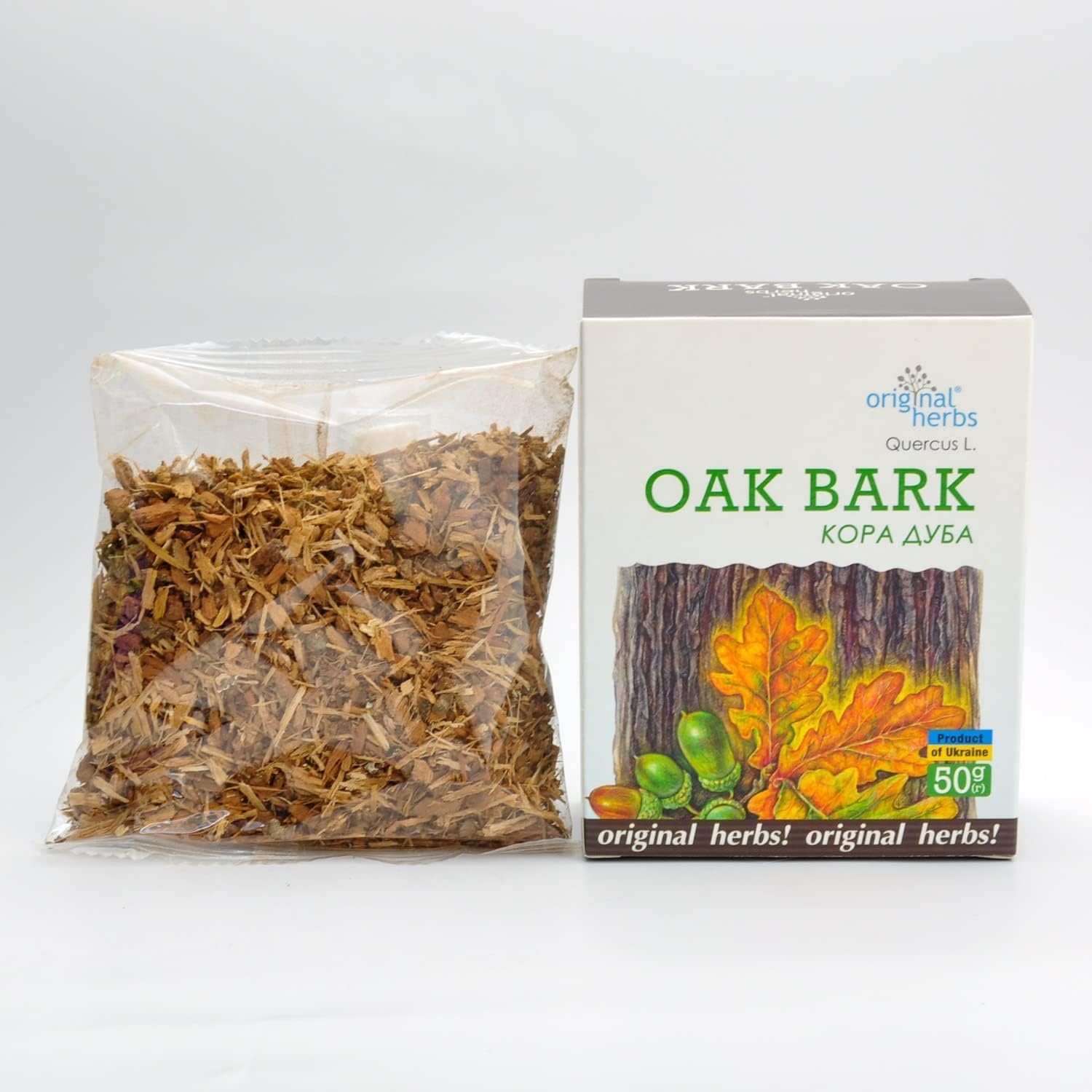 Oak Bark Tea (Кора Дуба) – 50g (1.76 oz) Original Herbs