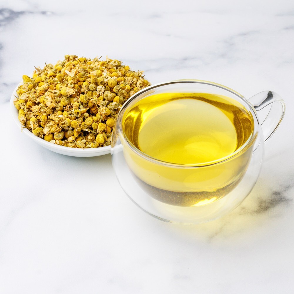 Chamomile Blossoms Herbal Tea – Premium Loose Leaf Blend – Fusion Teas
