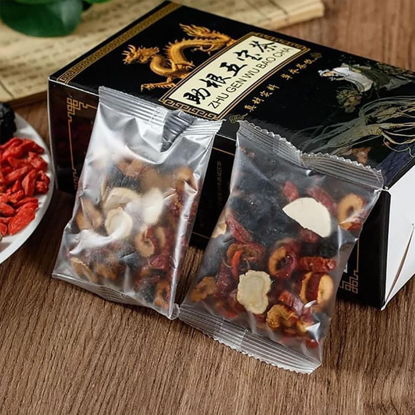 Ginseng Mulberry Herbal Tea, 30 bags Kidney Tea Formula 30bag/3boxes