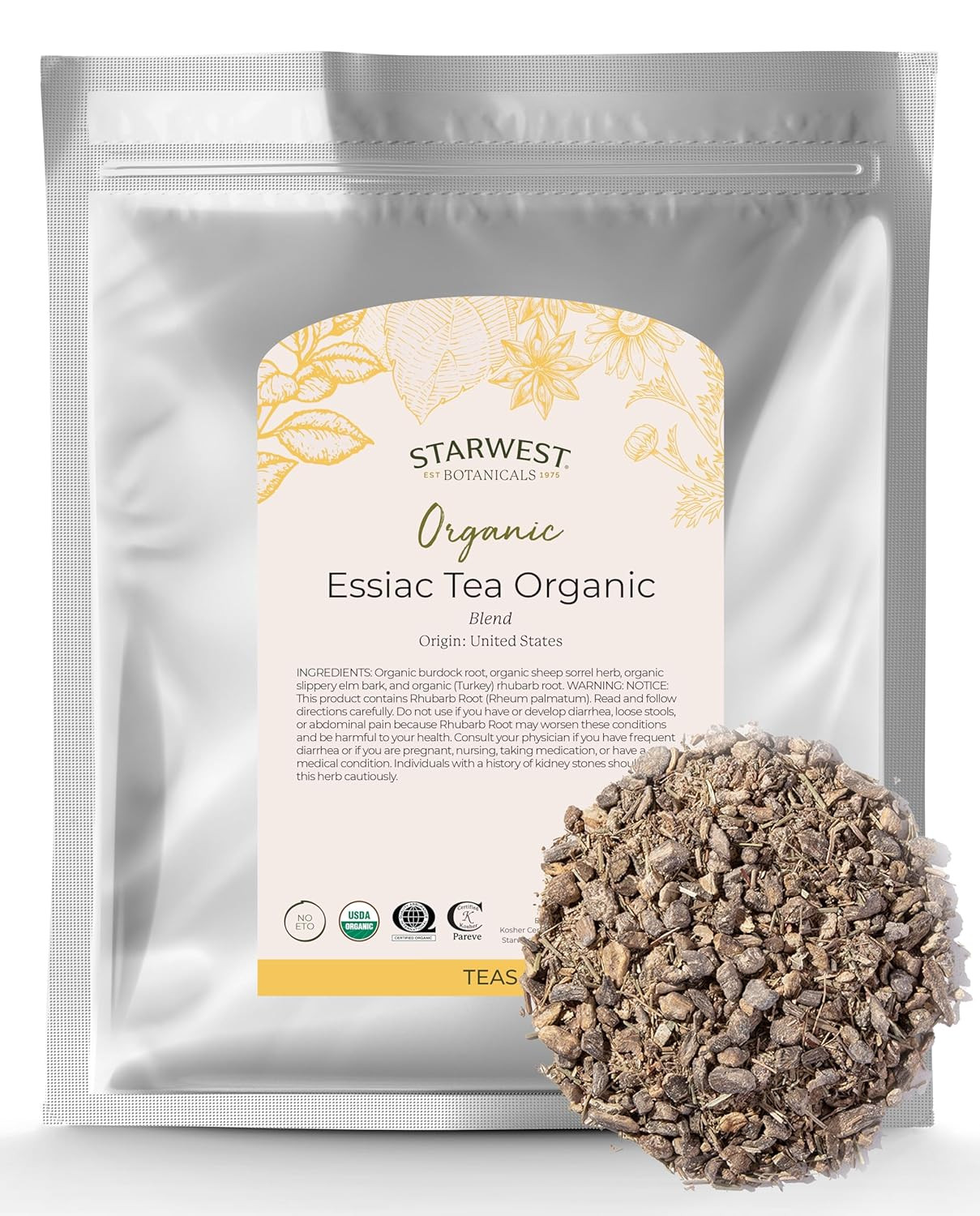Organic Essiac Tea, 1 Pound