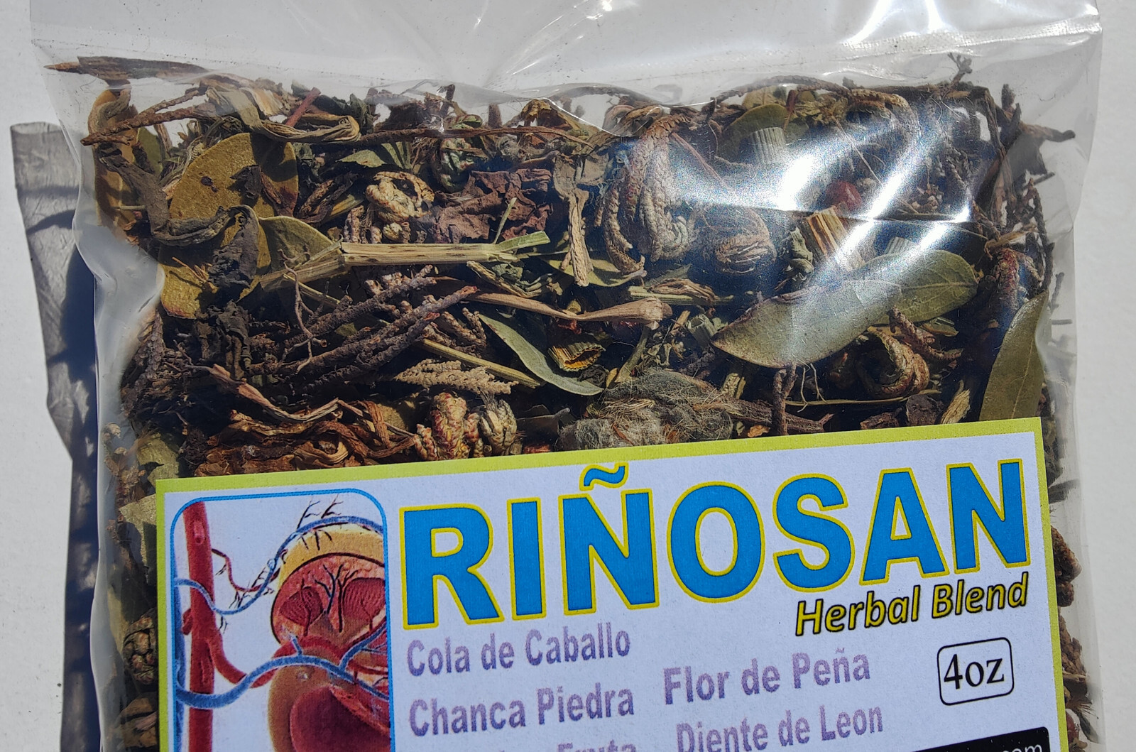 4oz Rinosan Compuesto – Riñosan Herbal Blend – Rinosan/Riñosan Tea