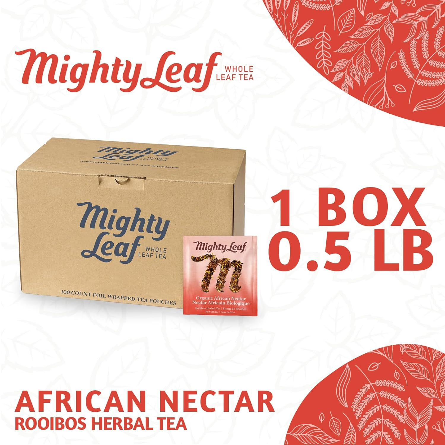 Tea Organic African Nectar – 100 Ct