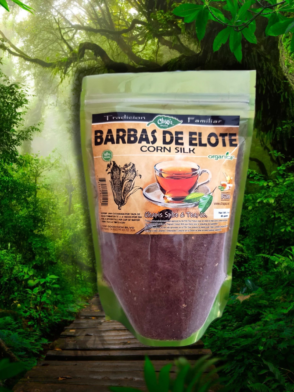 Barbas de Elote/ Corn Silk 3oz 85g