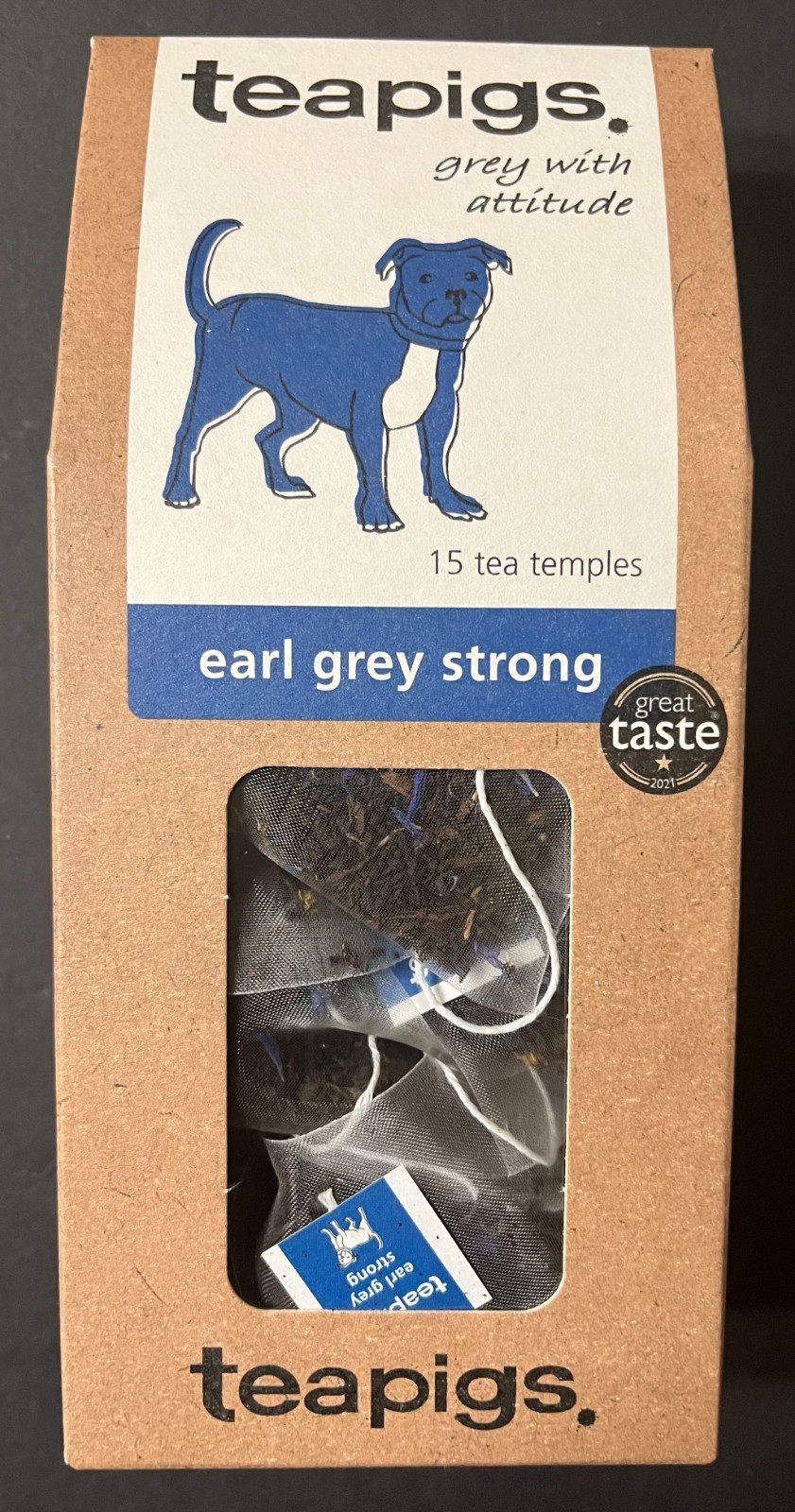 Teapigs Earl Grey Strong 15 Tea Temples 6 Pack Exp. 08/14/2029