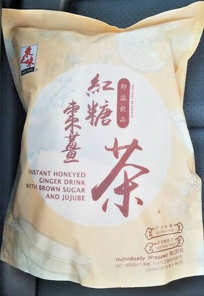 ASIAN TASTE INSTANT HONEYED GINGER DRINK WITH BROWN SUGAR AND JUJUBE, 15.87 OZ
