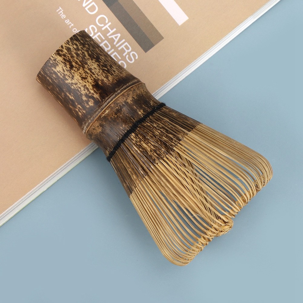 Bamboo Japanese Matcha Tea Whisk 120 Prongs For Tea Making