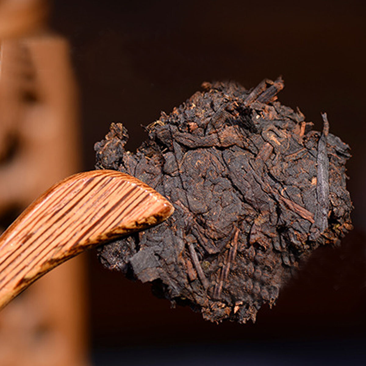 Ripe Pu-erh Tea Glutinous Rice Fragrant Shu Yunnan Natural 357g Cake