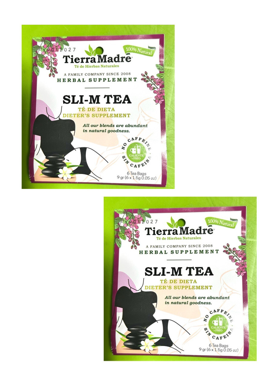 Tierra Madre, mezcla de té de hierbas natural /gluten Free /100% natural(2 pack)