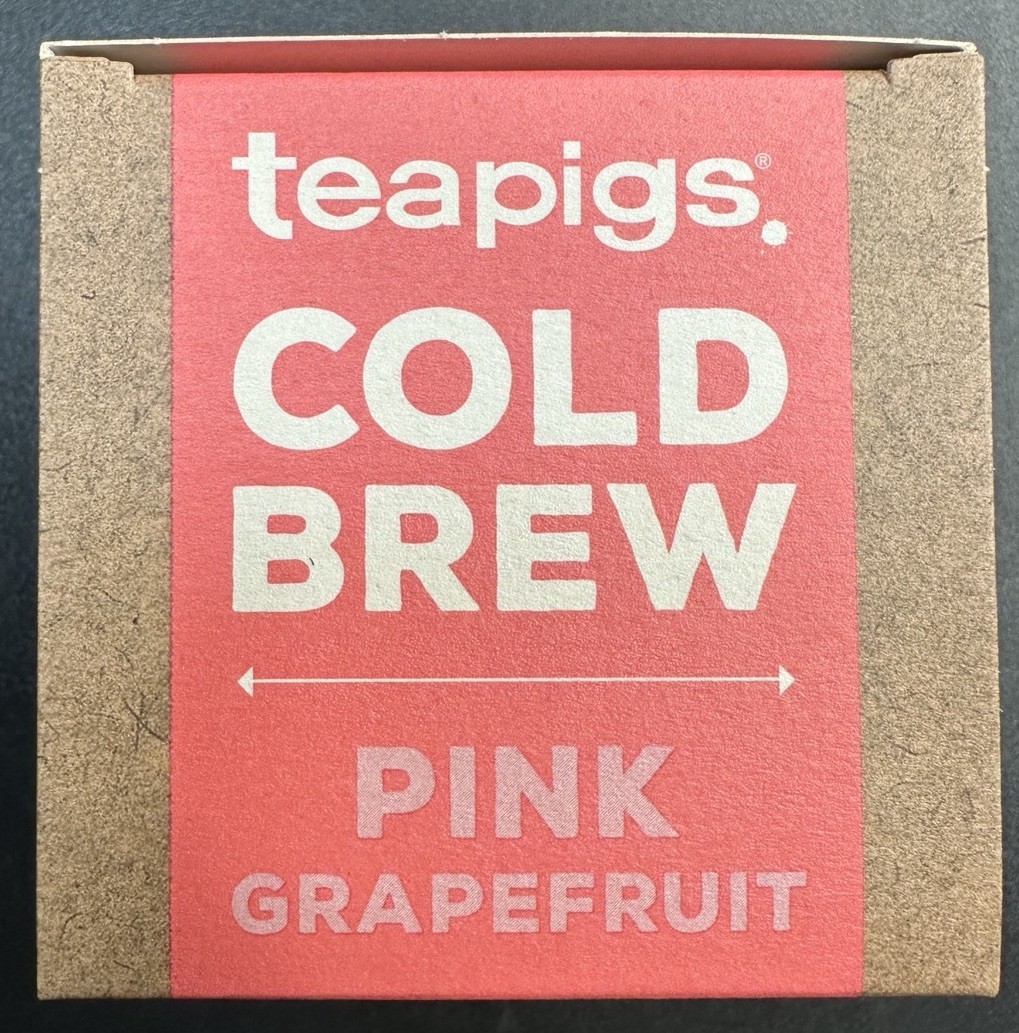 6x Teapigs Cold Brew Pink Grapefruit Tea Temples 10ct Each – BB 04/2025