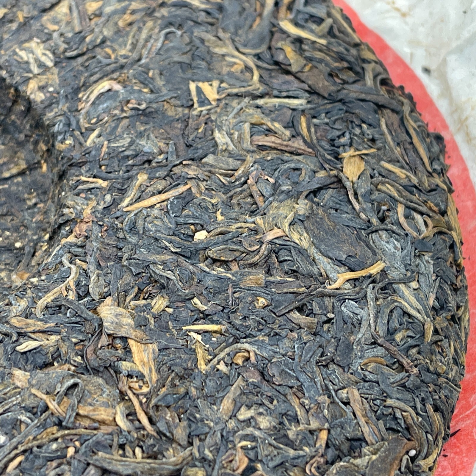 Pu-erh tea,1998,Hong Kong customization,勐海茶廠港訂,大葉,傣青8582,357g,Raw
