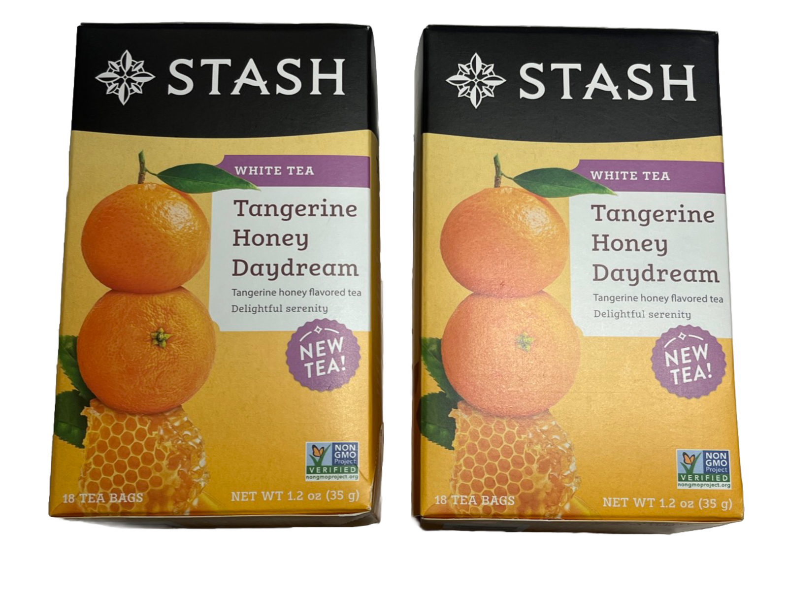 Stash Tea Tangerine Honey Daydream White Tea – Two Boxs! BBD 3/2026