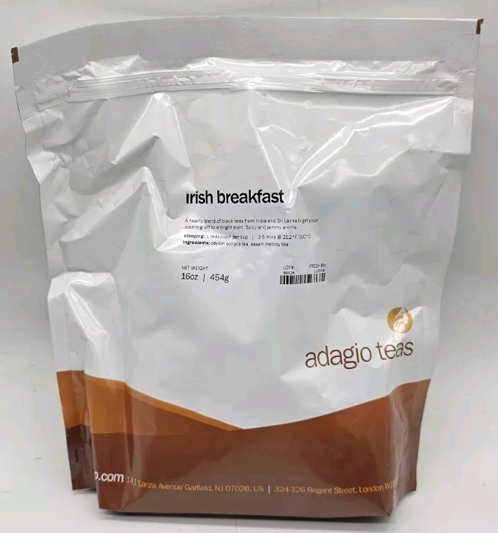 Adagio Teas Irish Breakfast 16oz Exp 11/2028